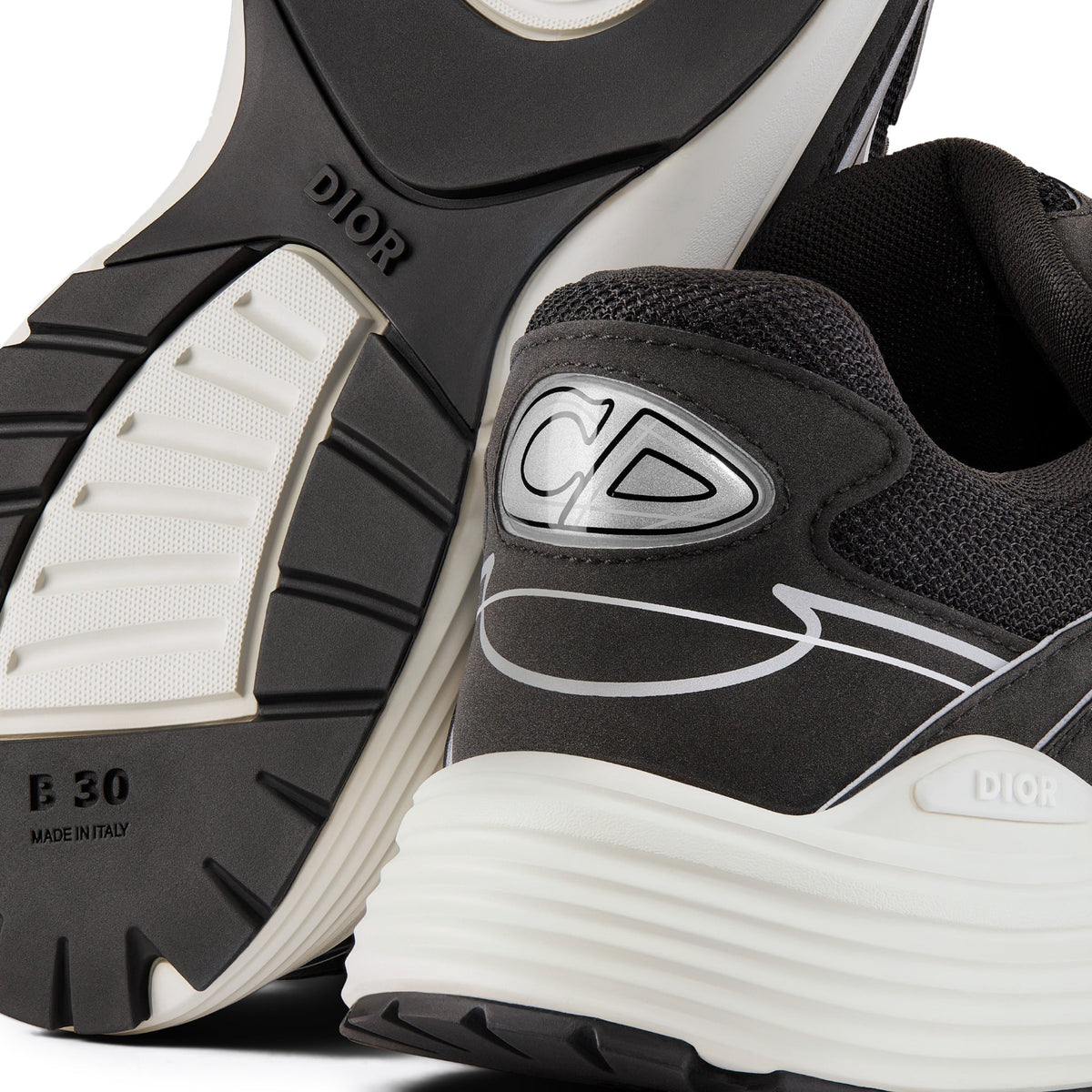 AAOO B30 Mesh Black White