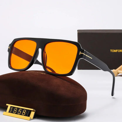 AAOO Quadratische Runde Sonnenbrille 1858