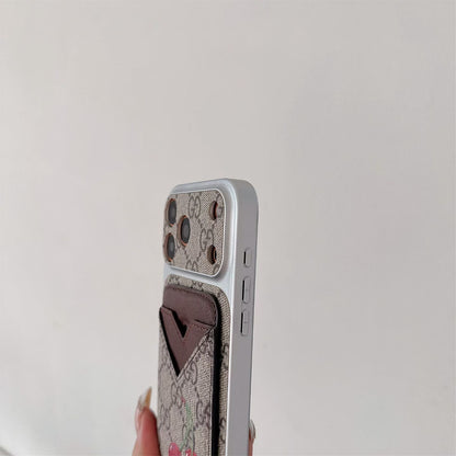 AAOO Style Phone case Magnet Card Holder for iPhone 13-17 Series