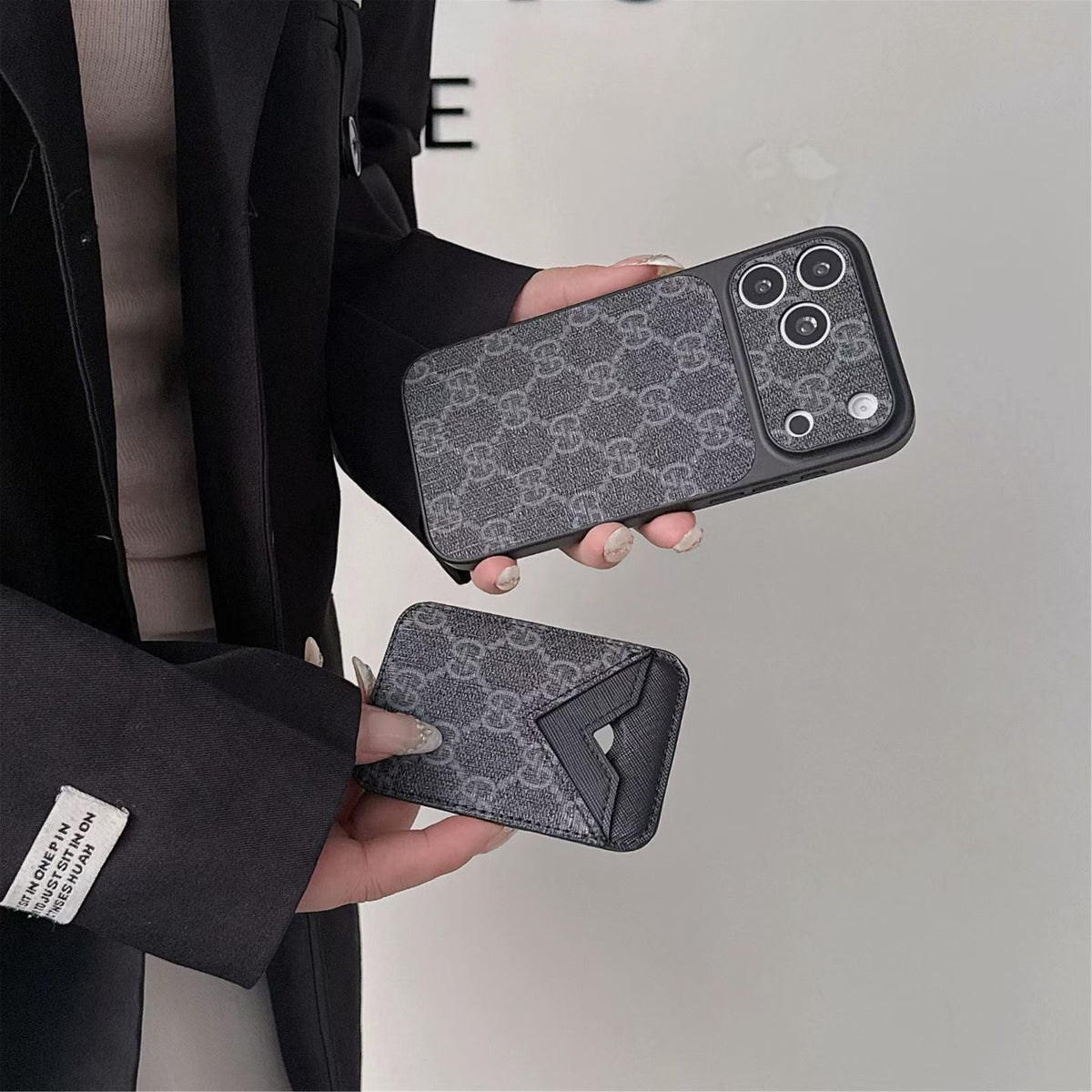 AAOO Style Phone case Magnet Card Holder for iPhone 13-17 Series