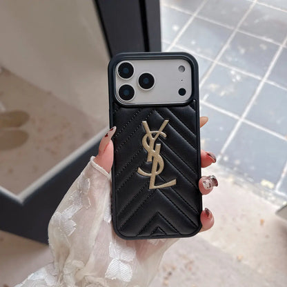 AAOO Luxury Leather Phone Case for iPhone 13-17