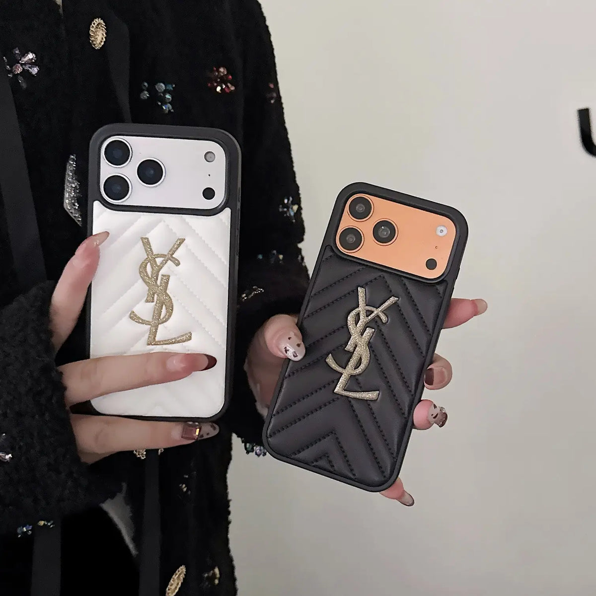 AAOO Luxury Leather Phone Case for iPhone 13-17