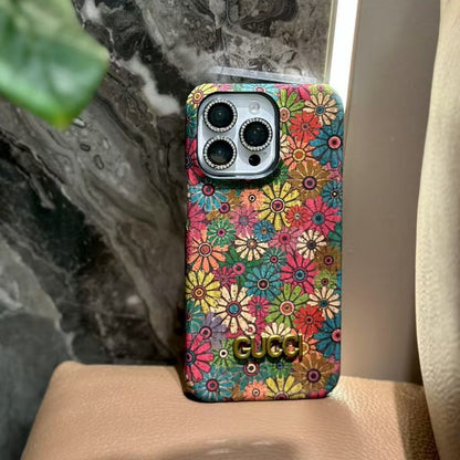 AAOO Luxury Stylish Flower iPhone Case