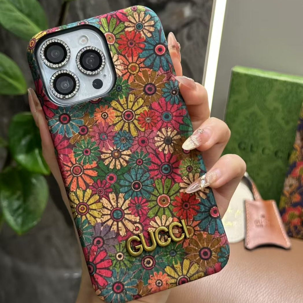 AAOO Luxury Stylish Flower iPhone Case