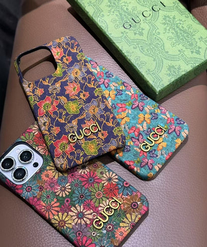 AAOO Luxury Stylish Flower iPhone Case