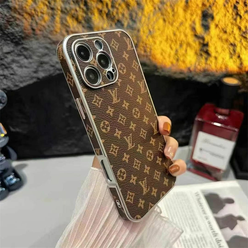 AAOO Luxury Leather iPhone Case