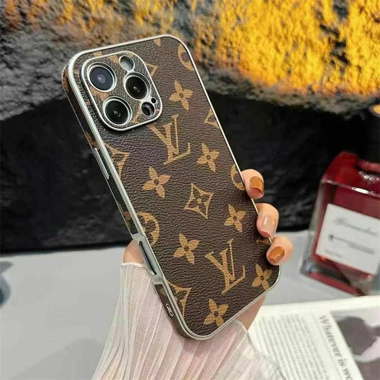 AAOO Luxury Leather iPhone Case