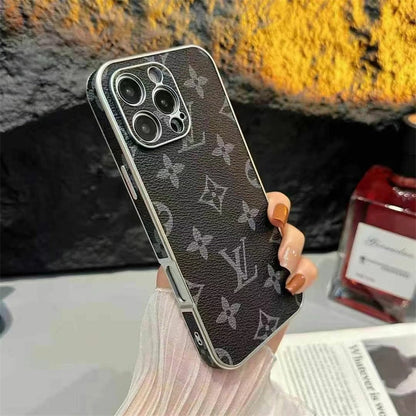 AAOO Luxury Leather iPhone Case