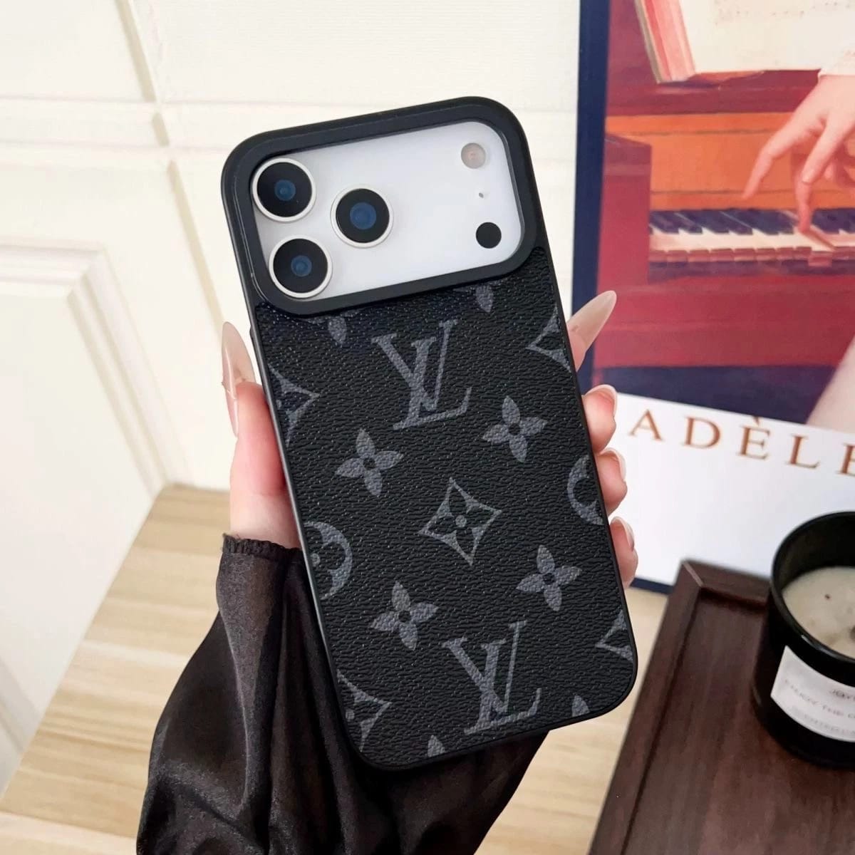 AAOO Luxury Leather Phone Case For iPhone 12-17