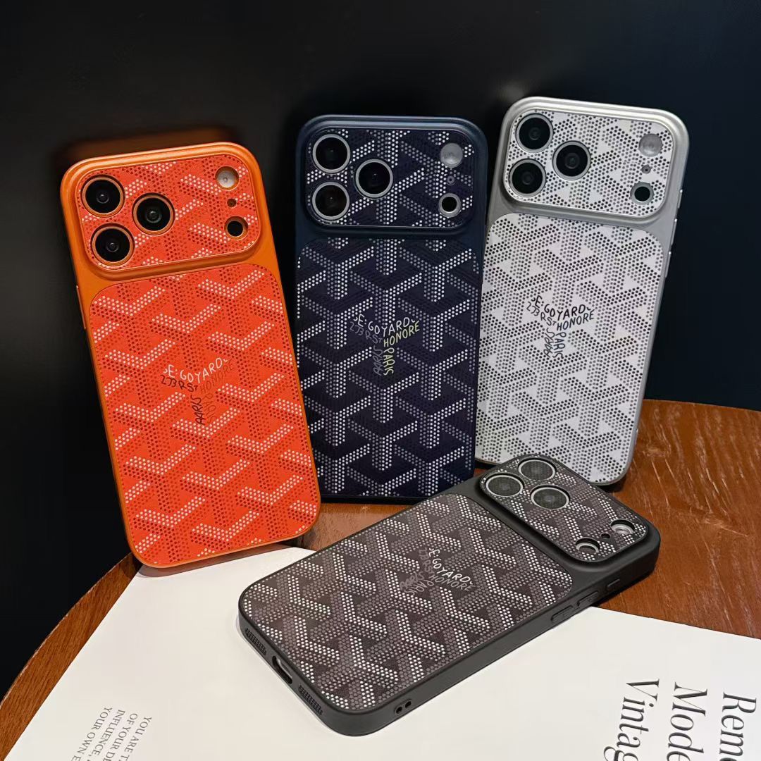 AAOO GD Vintage Leather Phone Case For iPhone 13-17
