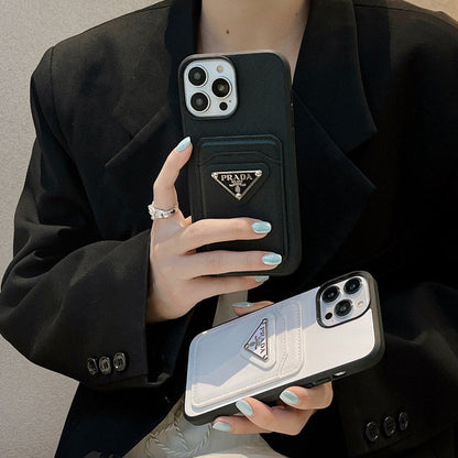 AAOO Luxurious leather iPhone case