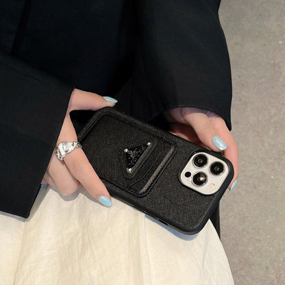 AAOO Luxurious leather iPhone case