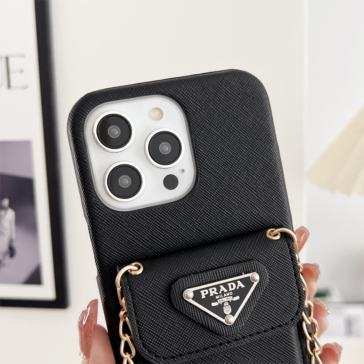 AAOO Luxurious leather iPhone case
