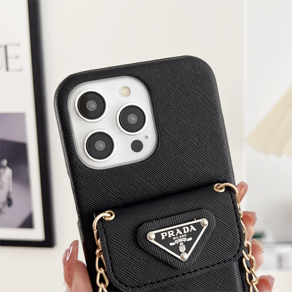 AAOO Luxurious leather iPhone case