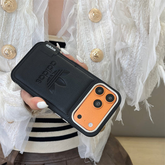 AAOO Premium Leather Phone Case for iPhone 17/ 16/ 15/ 14