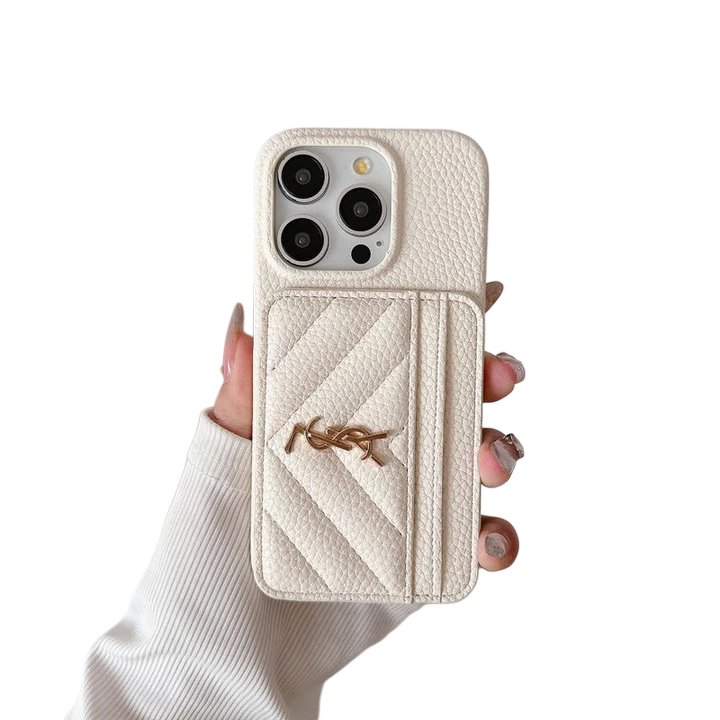 AAOO Luxustasche Leder Für iPhone Hülle