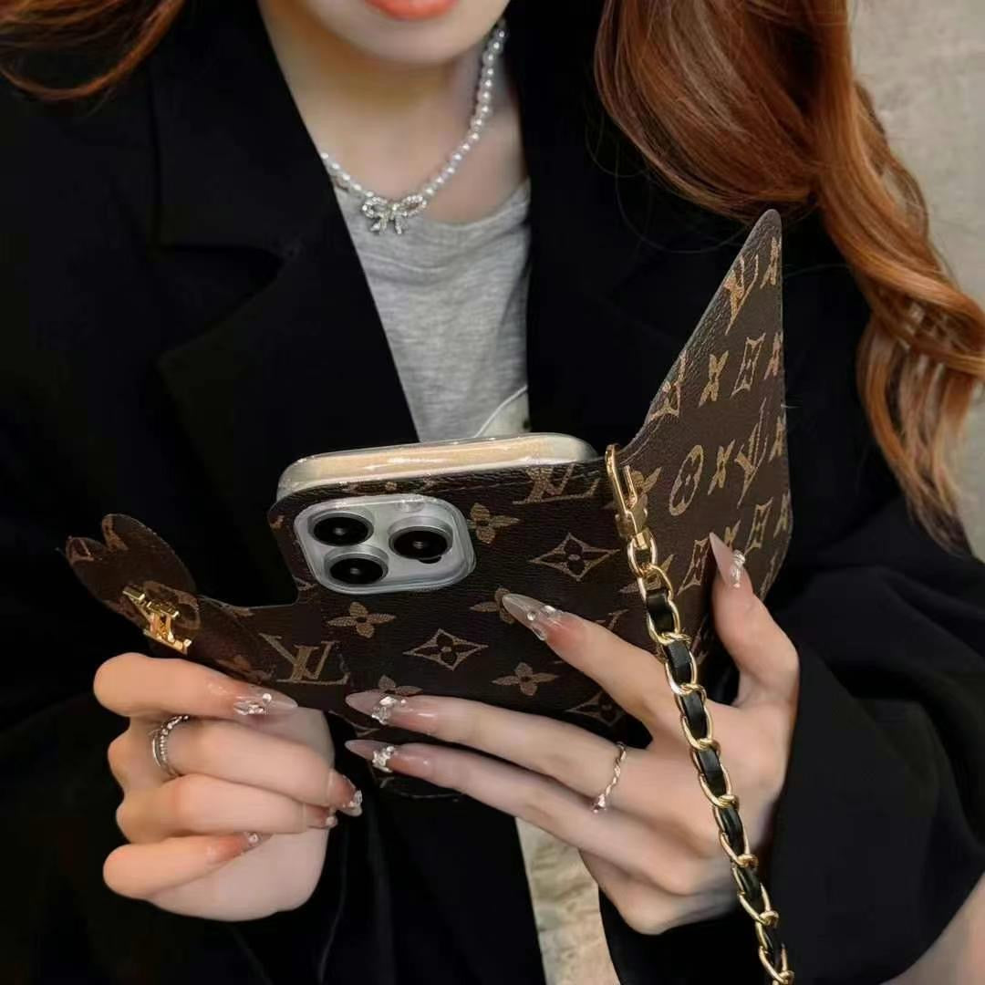 AAOO Luxury Fashion Wallet Phone Case For iPhone 13-17 Series