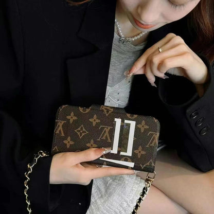 AAOO Luxury Fashion Wallet Phone Case For iPhone 13-17 Series