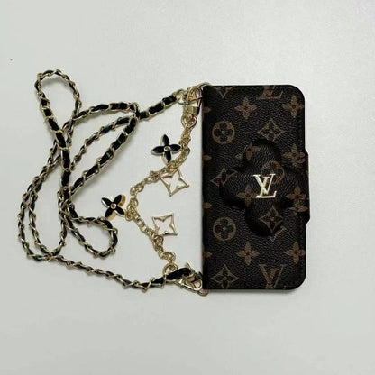 AAOO Luxury Fashion Wallet Phone Case For iPhone 13-17 Series