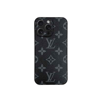 AAOO Premium braune Handyhülle für iPhone 12-17