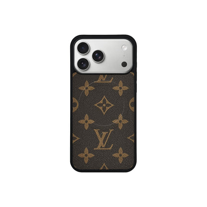 AAOO Brown MagSafe Phone Case for iPhone 12-17 Series