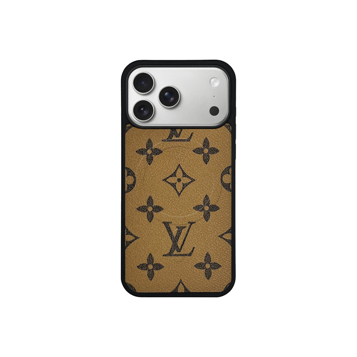 AAOO Brown MagSafe Phone Case for iPhone 12-17 Series