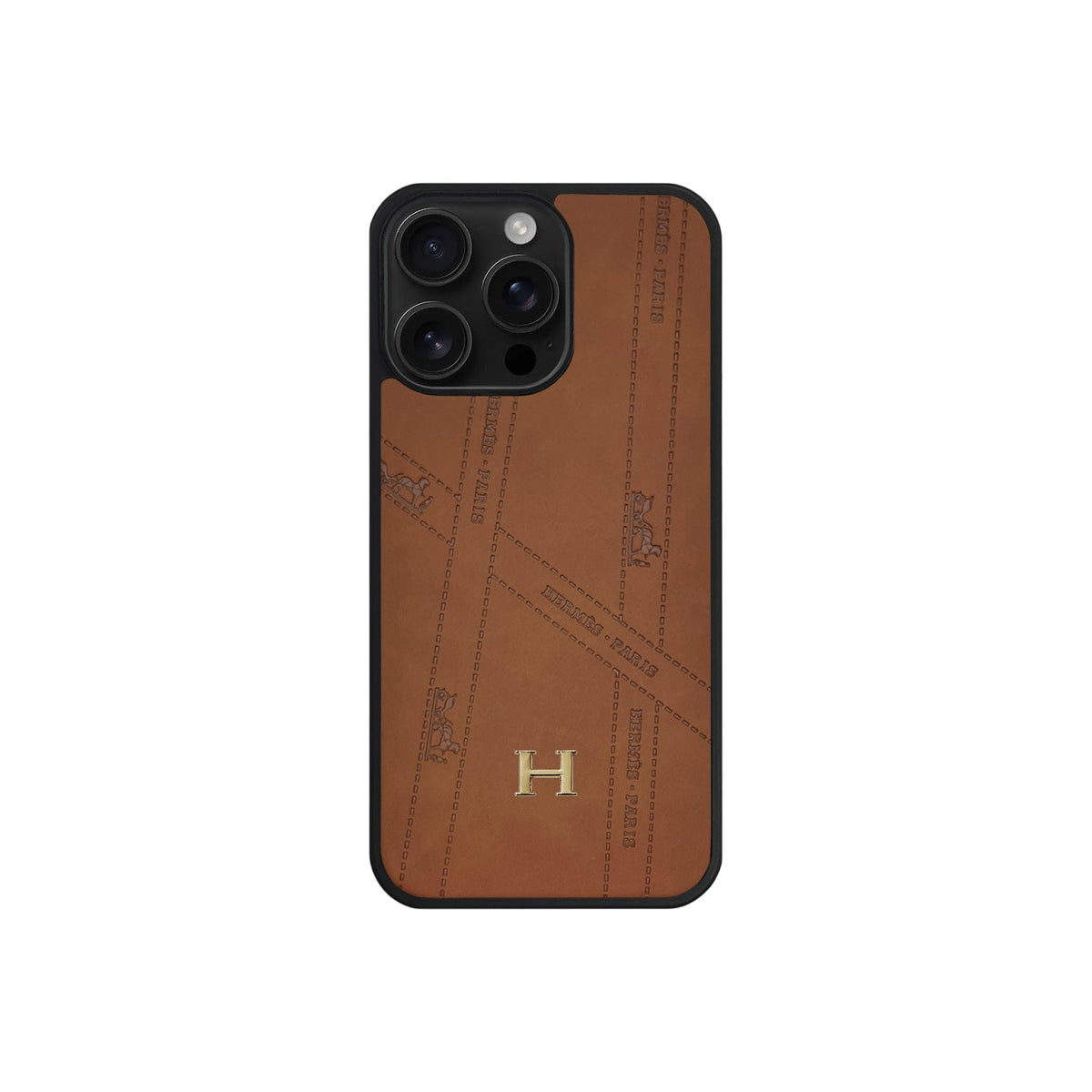 AAOO Premium Leather Style Phone Case with Metal for iPhone 12 17 Series