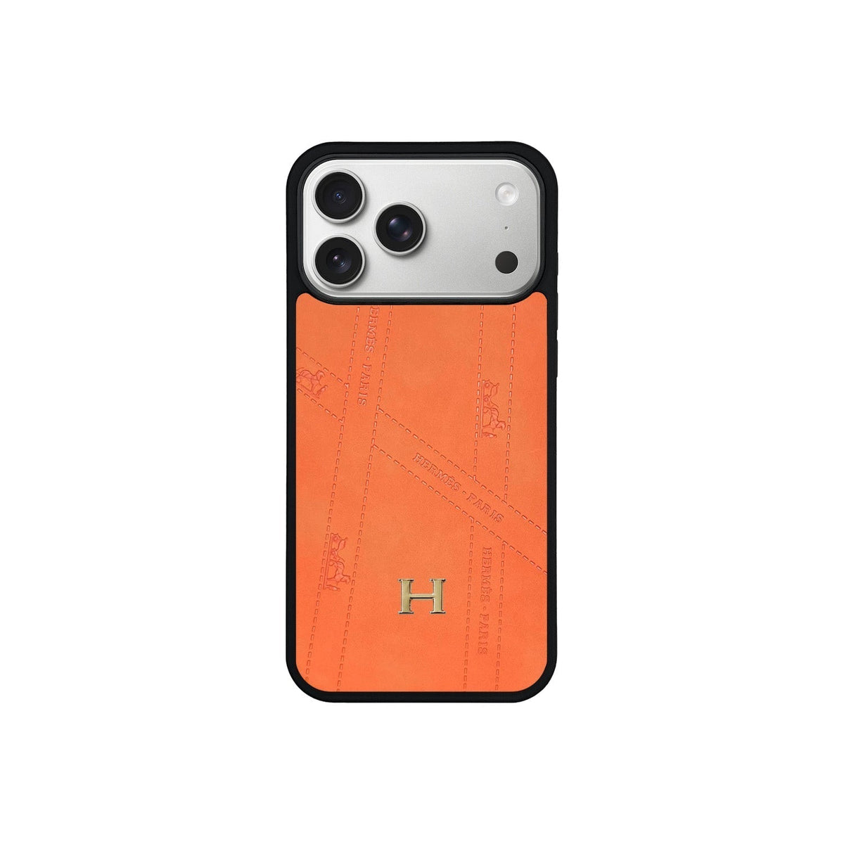 AAOO Premium Leather Style Phone Case with Metal for iPhone 12 17 Series