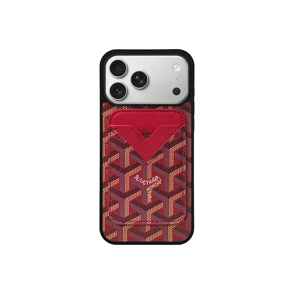 AAOO GD Vintage Leather Phone Case Magsafe Card-Holder For iPhone 12-17