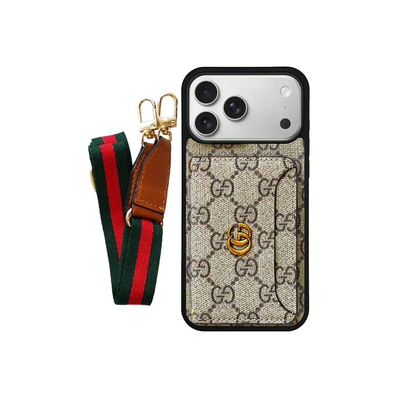 AAOO CARDHOLDER & LANYARD BRWN – Phone Case