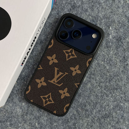 AAOO Luxury Leather Phone Case For iPhone 12-17
