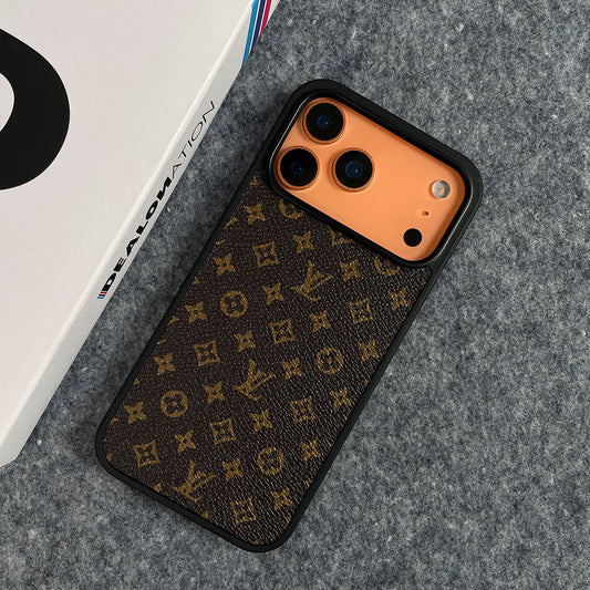 AAOO Luxury Leather Phone Case For iPhone 12-17