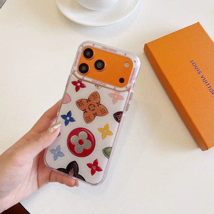 AAOO Multicolor White Phone Case iPhone