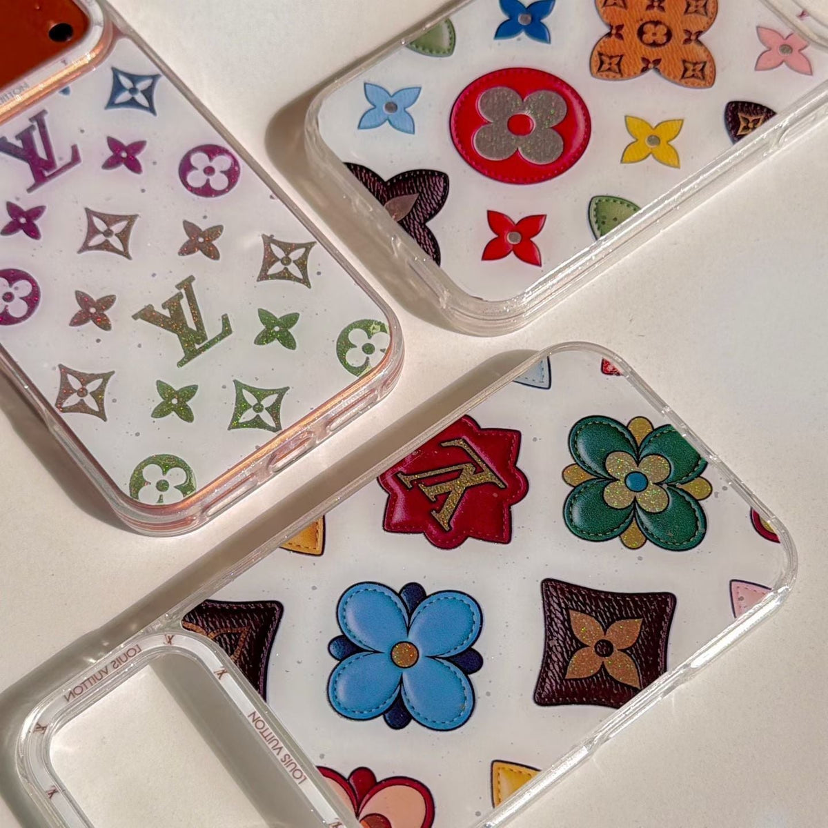 AAOO Multicolor White Phone Case iPhone