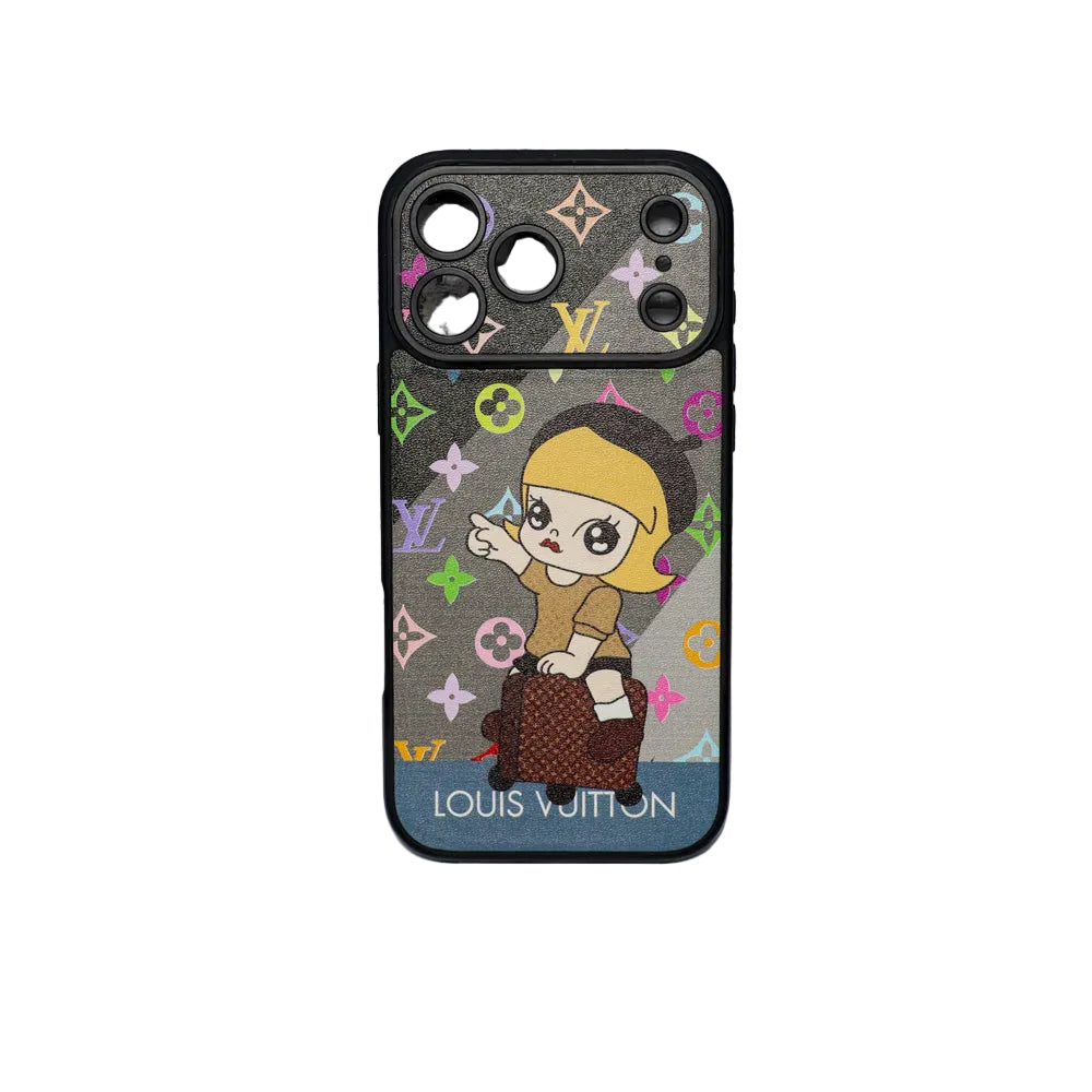 AAOO Luxuriöse Handyhülle im Anime-Stil für iPhone 13–17