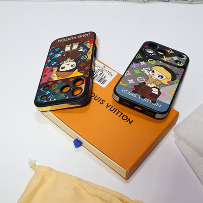 AAOO Luxuriöse Handyhülle im Anime-Stil für iPhone 13–17