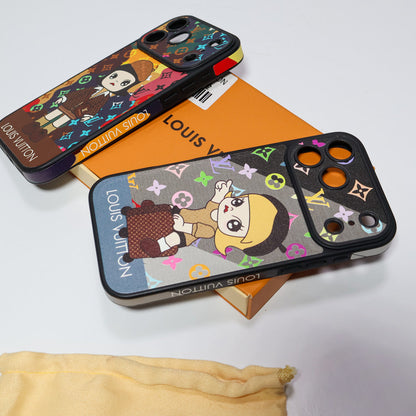 AAOO Luxuriöse Handyhülle im Anime-Stil für iPhone 13–17