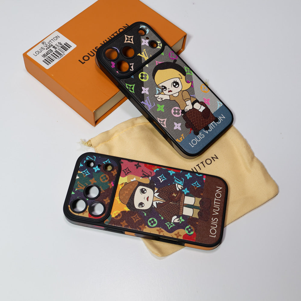 AAOO Luxuriöse Handyhülle im Anime-Stil für iPhone 13–17
