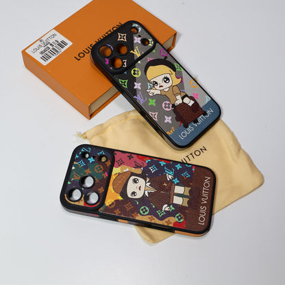 AAOO Luxuriöse Handyhülle im Anime-Stil für iPhone 13–17