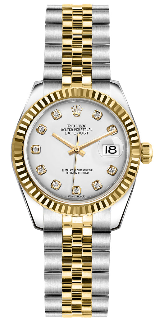 AAOO Datejust 26 diamant blanc Watch