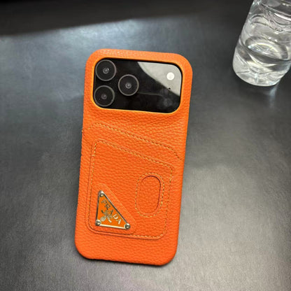 AAOO Stylish Phone Case with Card Holder For iPhone 13-17