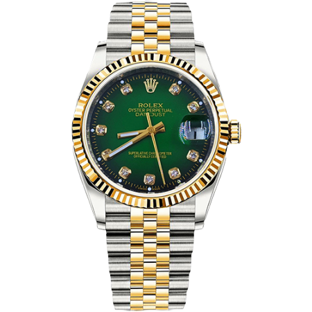 AAOO Datejust GOLD GREN Watch