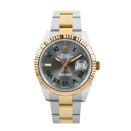 AAOO Datejust 41 Zifferblatt Bicolor-Uhr