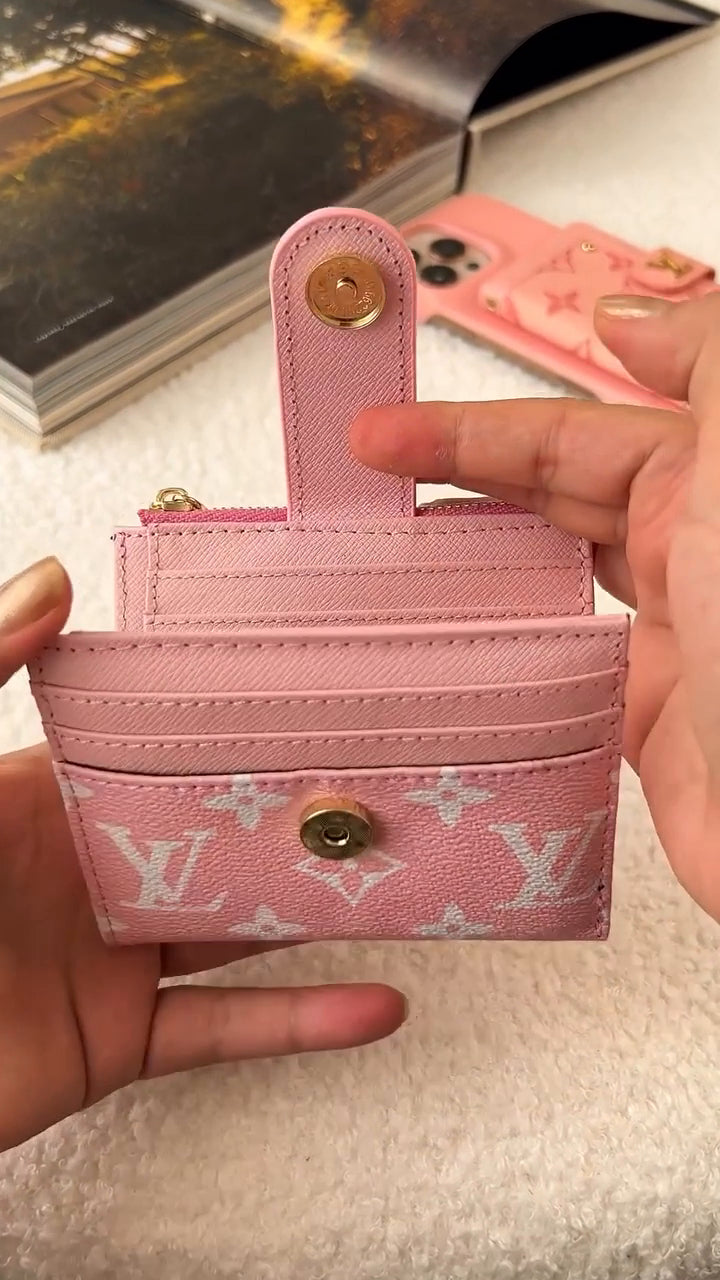 AAOO Luxury Leather Card Holder Phone Case for iPhone 17 16 15 14