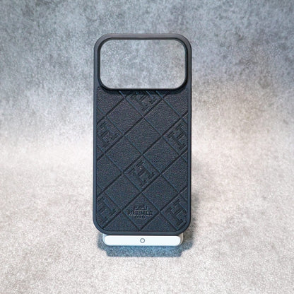 AAOO Geprägte Leder Handyhülle für iPhone 17 16 15 14