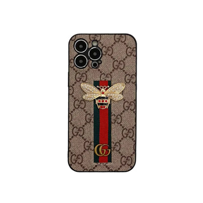 AAOO Bee Trendy Handyhülle für iPhone mit Handhalterung