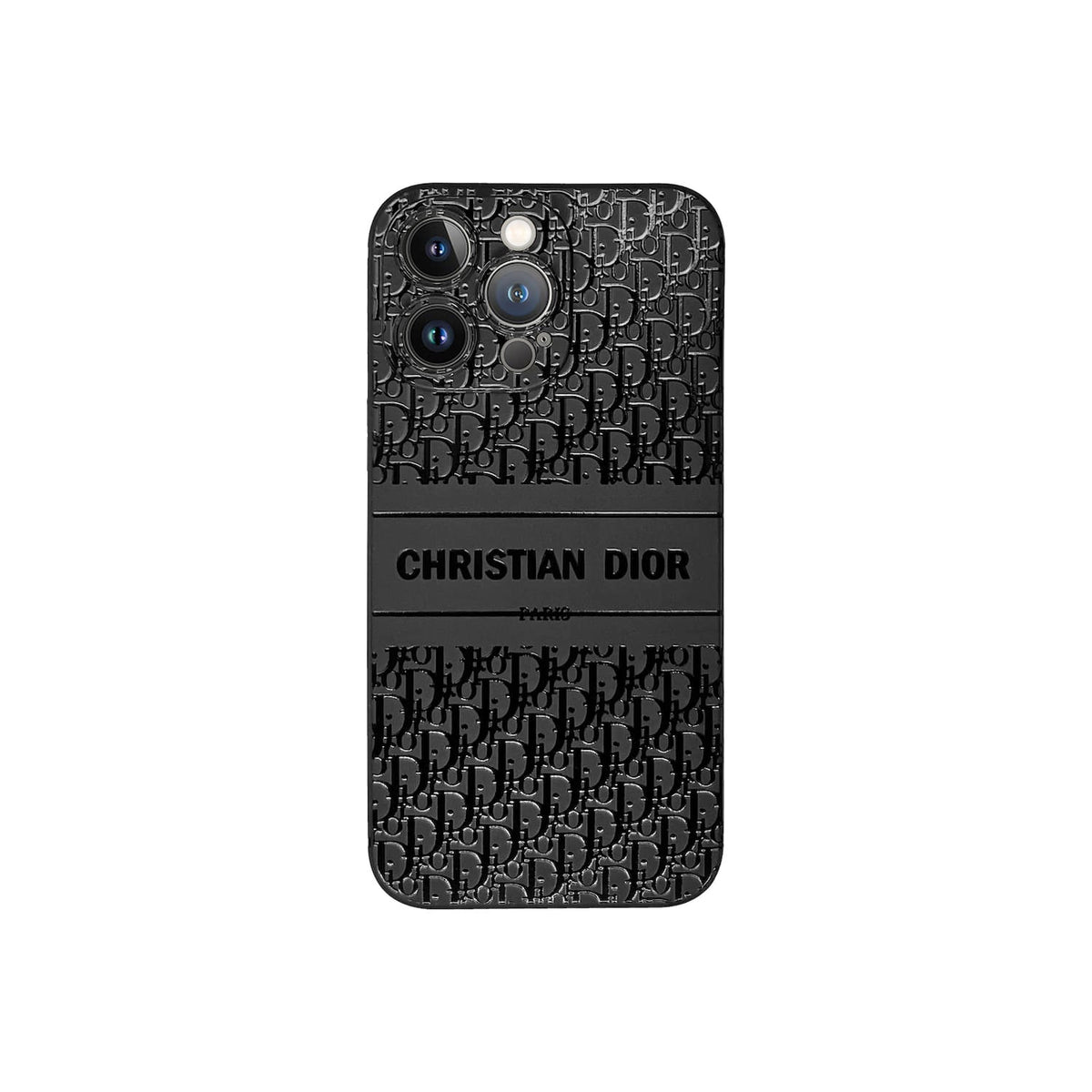 AAOO Premium Black Phone Case For iPhone 12-17