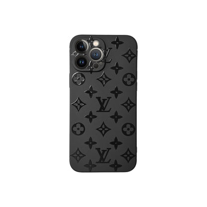 AAOO Premium Black Phone Case For iPhone 12-17