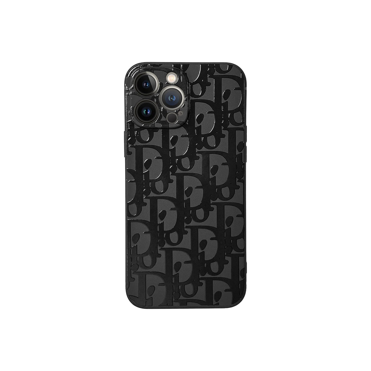 AAOO Premium Black Phone Case For iPhone 12-17