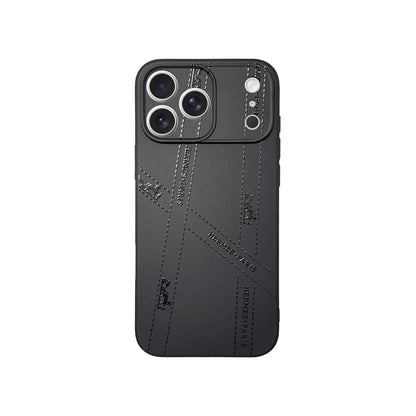 AAOO All Black Phone Case For iPhone 12-17